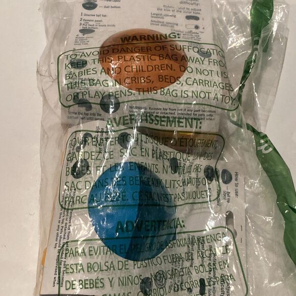 2x OurPets IQ TREAT BALL Interactive Smarter Problem Solving Dog Toy 3” Treat - Picture 4 of 9